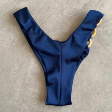 Load image into Gallery viewer, Nocturnal Blue Bia Rings Bikini Bottom