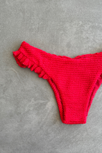 Load image into Gallery viewer, Mexican Chili Textured Yasmin Bikini Bottom