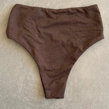 Load image into Gallery viewer, Seashore Textured Espresso Vera Bikini Bottom
