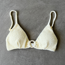 Load image into Gallery viewer, Buttercream Beehive Textured Agatha Bikini Top