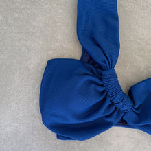 Load image into Gallery viewer, Mediterranean Sea Ribbed Greek Bikini Top