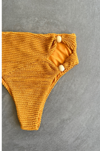 Load image into Gallery viewer, Apricot Textured Vera Bikini Bottom