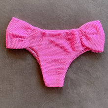 Load image into Gallery viewer, Pink Bliss Textured Classy Cheeky Bikini Bottom