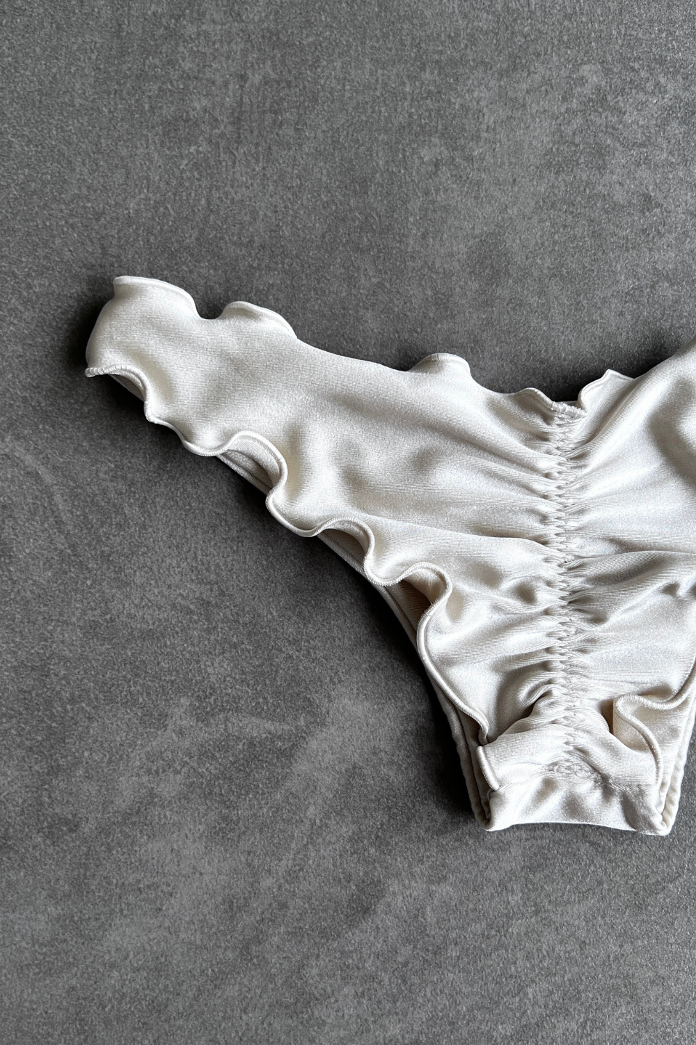 Ivory Lili Ripple Bikini Bottom
