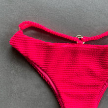 Load image into Gallery viewer, Electra Red Textured Lau Bikini Bottom
