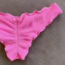Load image into Gallery viewer, Pink Bliss Textured Lili Ripple Bikini Bottom