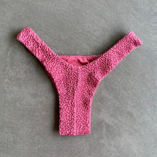 Load image into Gallery viewer, Desert Rose Beehive Textured Bia with Rings Bikini Bottom