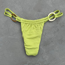 Load image into Gallery viewer, Seashore Textured Citrus Kayla Bikini Bottom
