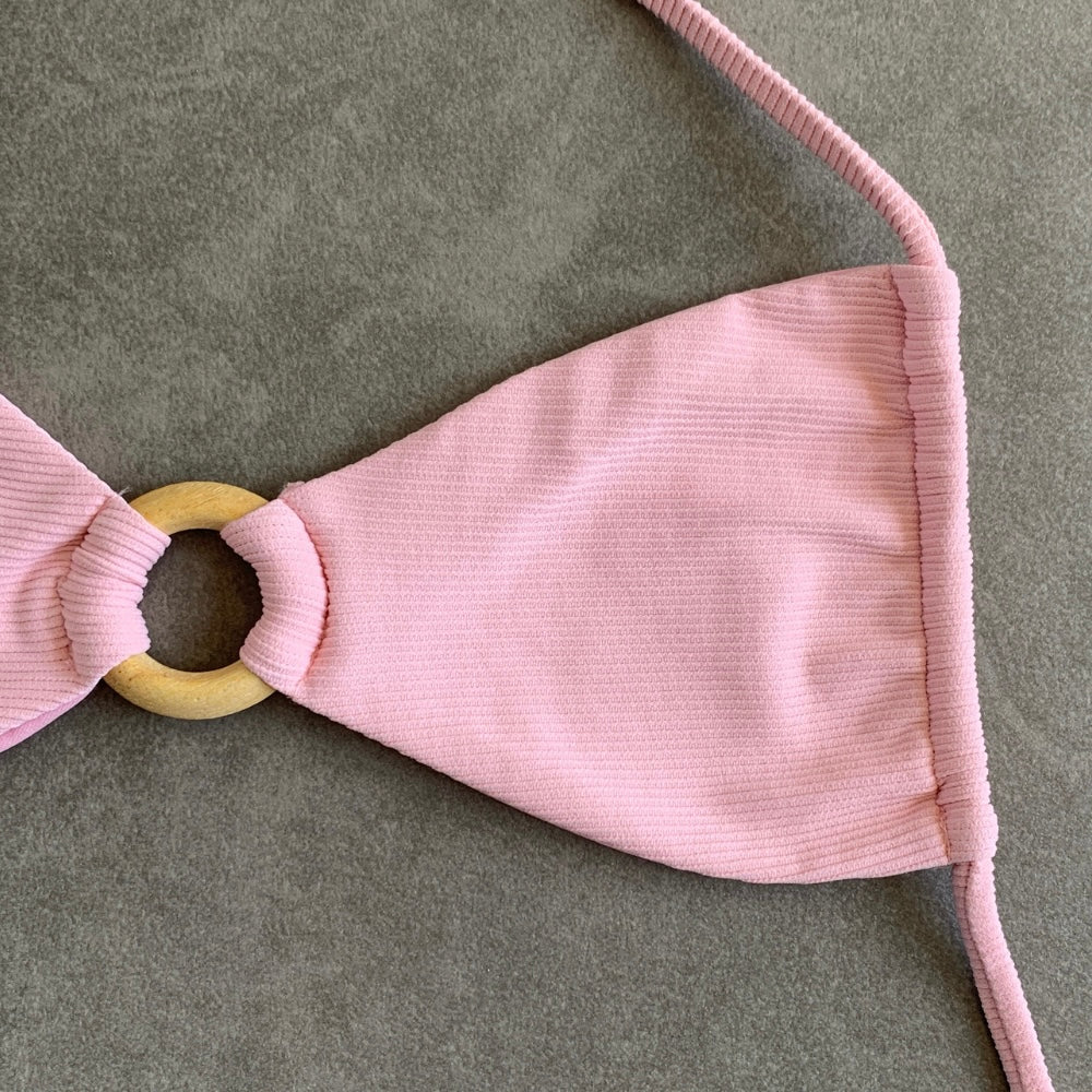 Himalayan Reef Ribbed Kayla Bikini Top