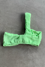 Load image into Gallery viewer, Minty Haze Textured Greek Bikini Top