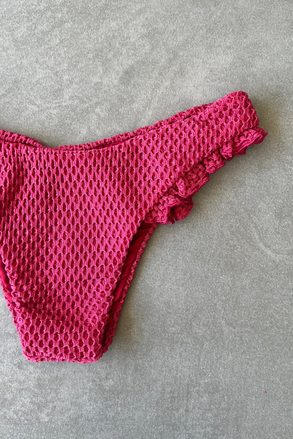 Berry Tan Lines Honeycomb Yasmin Bikini Bottom