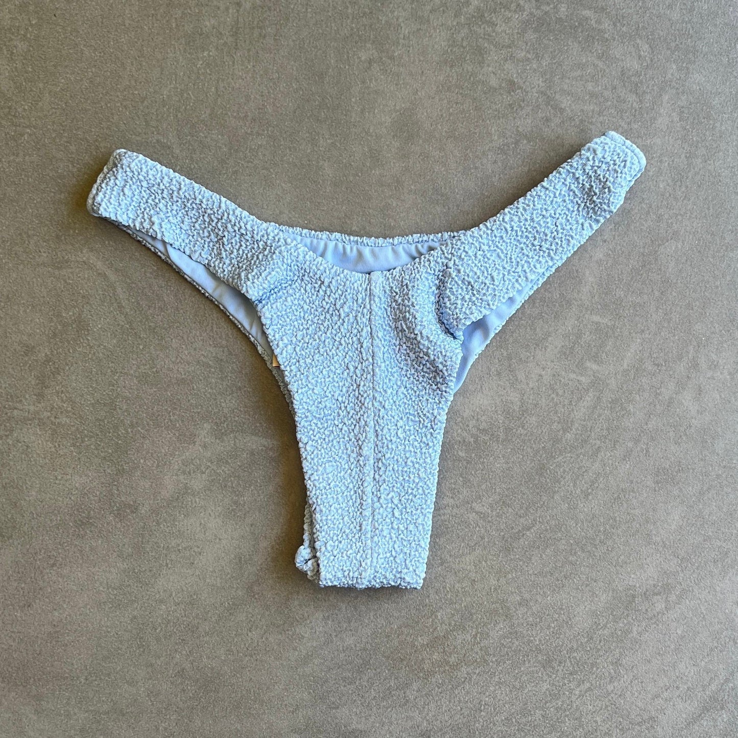 Blue Martini Beehive Textured Bia Bikini Bottom