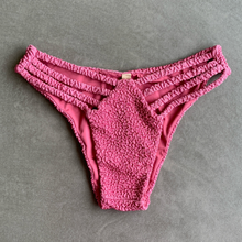 Load image into Gallery viewer, Desert Rose Beehive Textured Raquel Bikini Bottom