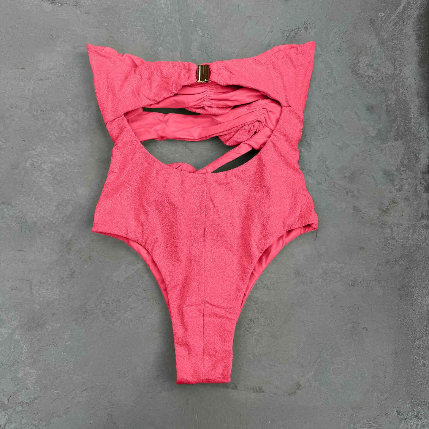Laurice Coral Delight Seashore Textured One Piece Swimsuit