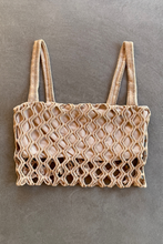 Load image into Gallery viewer, Talamanca Macrame Alix Crop Top