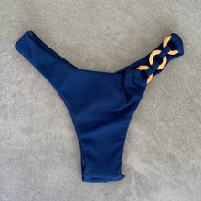 Load image into Gallery viewer, Mediterranean Sea Ribbed Bia Rings Bikini Bottom