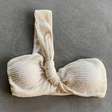 Load image into Gallery viewer, Pearl Textured Greek Bikini Top
