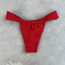 Load image into Gallery viewer, Red Sparkle Curtain Bottom
