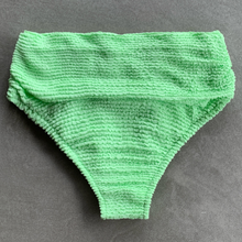 Load image into Gallery viewer, Minty Haze Textured Marisa Bikini Bottom