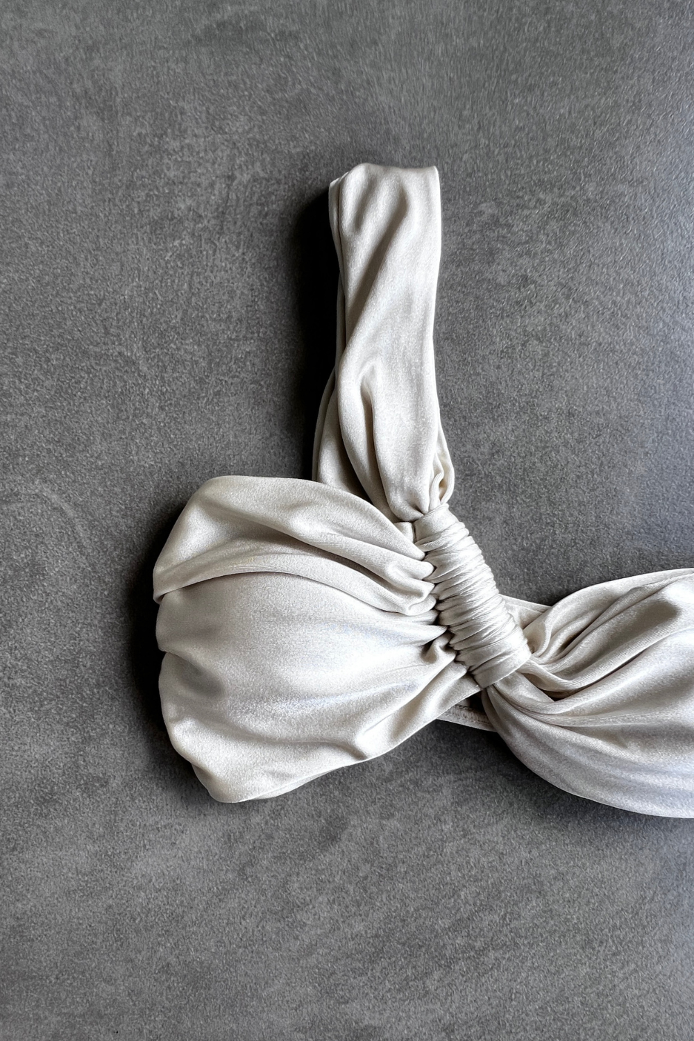 Ivory Greek Bikini Top