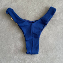 Load image into Gallery viewer, Mediterranean Sea Ribbed Bia Rings Bikini Bottom