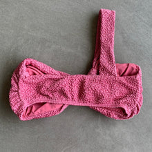 Load image into Gallery viewer, Desert Rose Beehive Textured Greek Bikini Top