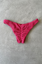 Load image into Gallery viewer, Berry Tan Lines Honeycomb Lexi Bikini Bottom