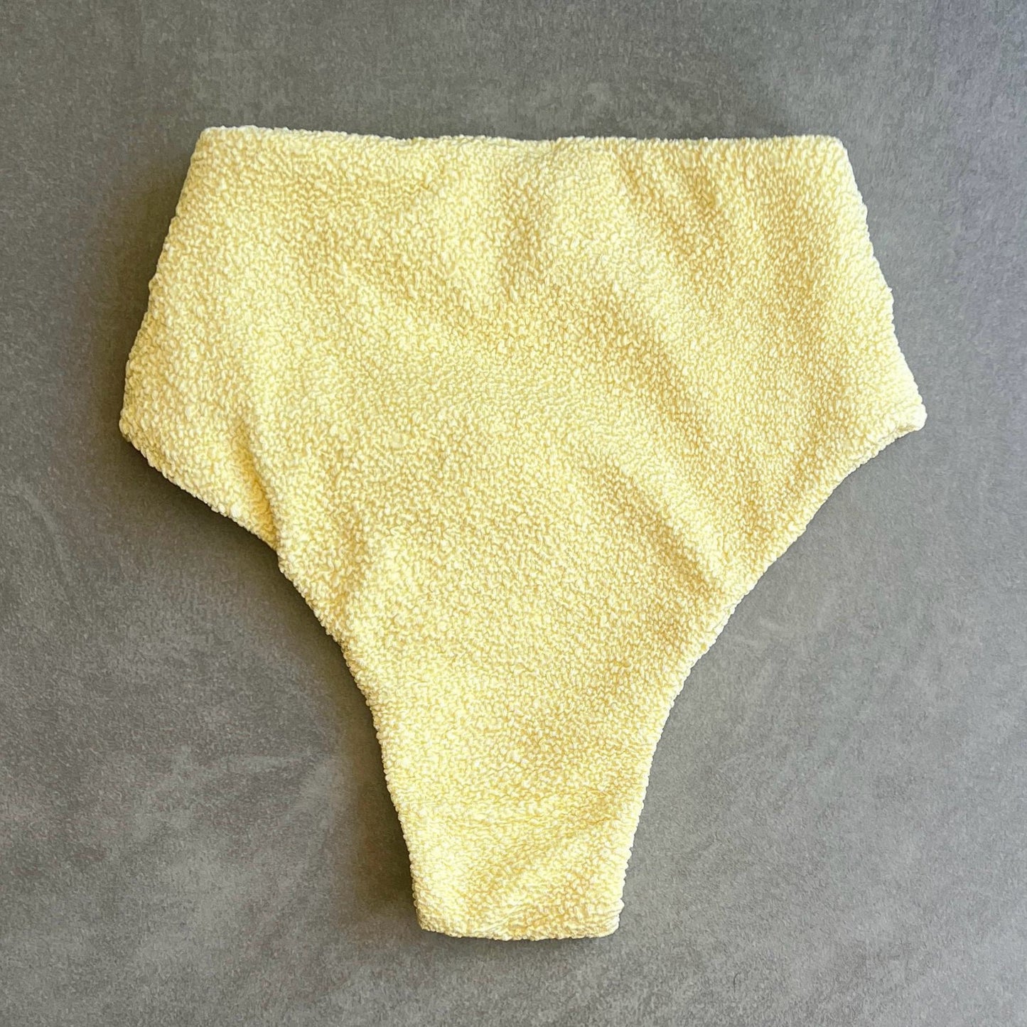 Lemoncello Beehive Textured Vera Bikini Bottom