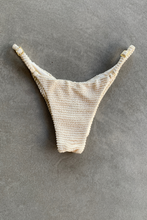 Load image into Gallery viewer, Pearl Textured Tanga Bikini Bottom