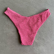 Load image into Gallery viewer, Desert Rose Beehive Textured Raquel Bikini Bottom
