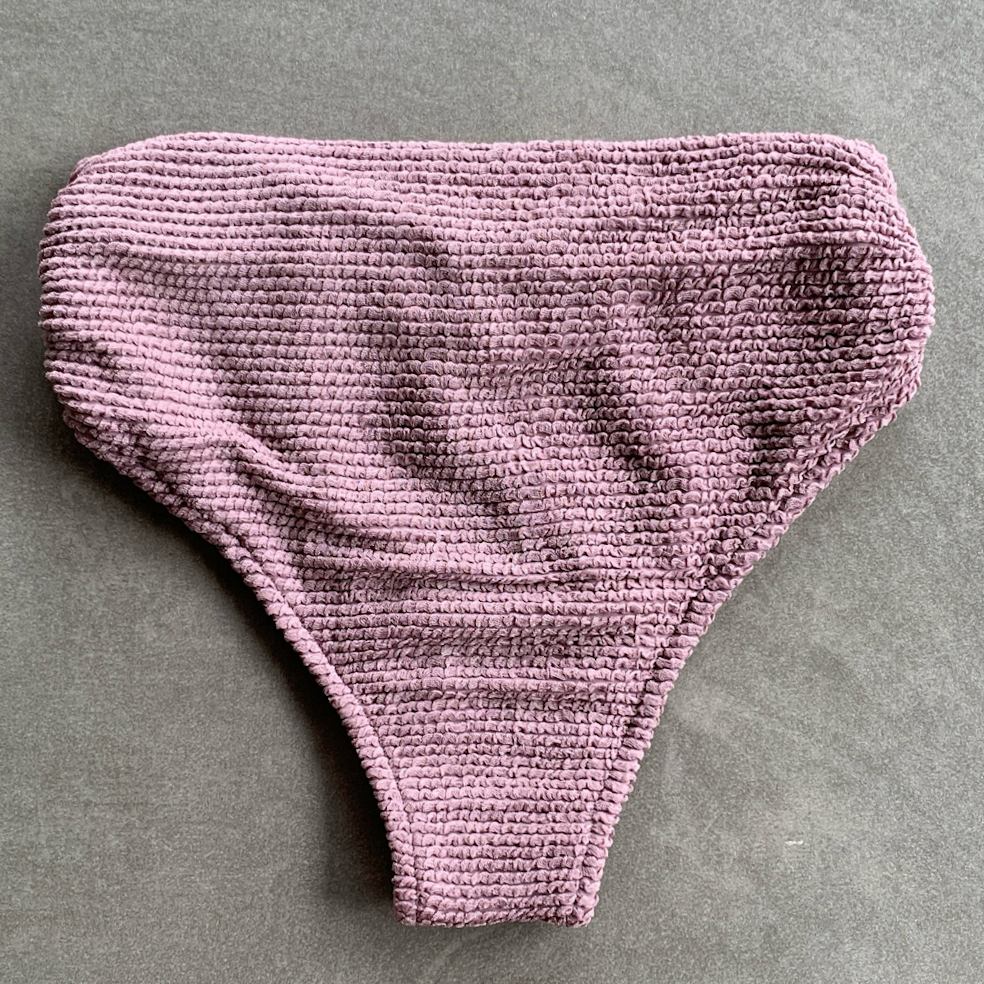 Lavender Mist Textured Marisa Bikini Bottom