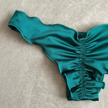 Load image into Gallery viewer, Forest Green Lili Ripple Bikini Bottom