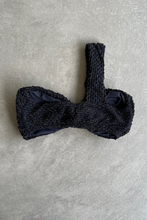 Load image into Gallery viewer, Glamour Black Sparkling Mermaid Weave Textured Greek Bikini Top