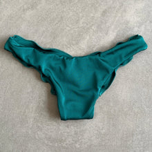 Load image into Gallery viewer, Forest Green Lili Ripple Bikini Bottom