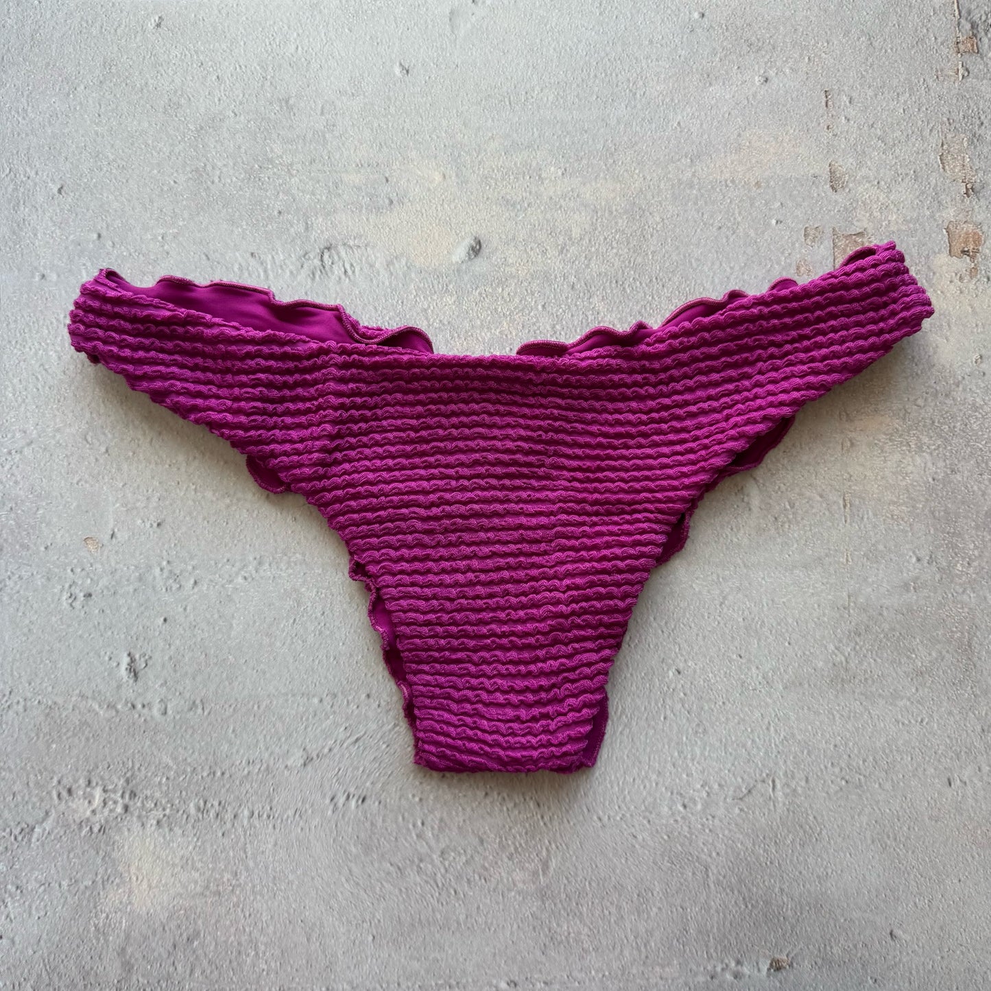 Purple Gaya Lili Ripple Bikini Bottom