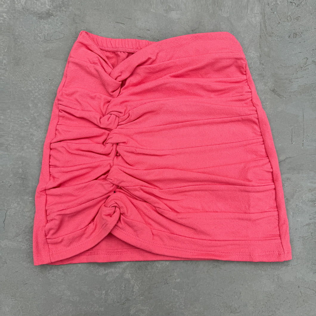 Seashore Textured Coral Delight Hooked On You Skirt