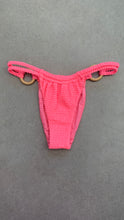 Load image into Gallery viewer, Neon Pink Flamingo Textured Kayla Bikini Bottom