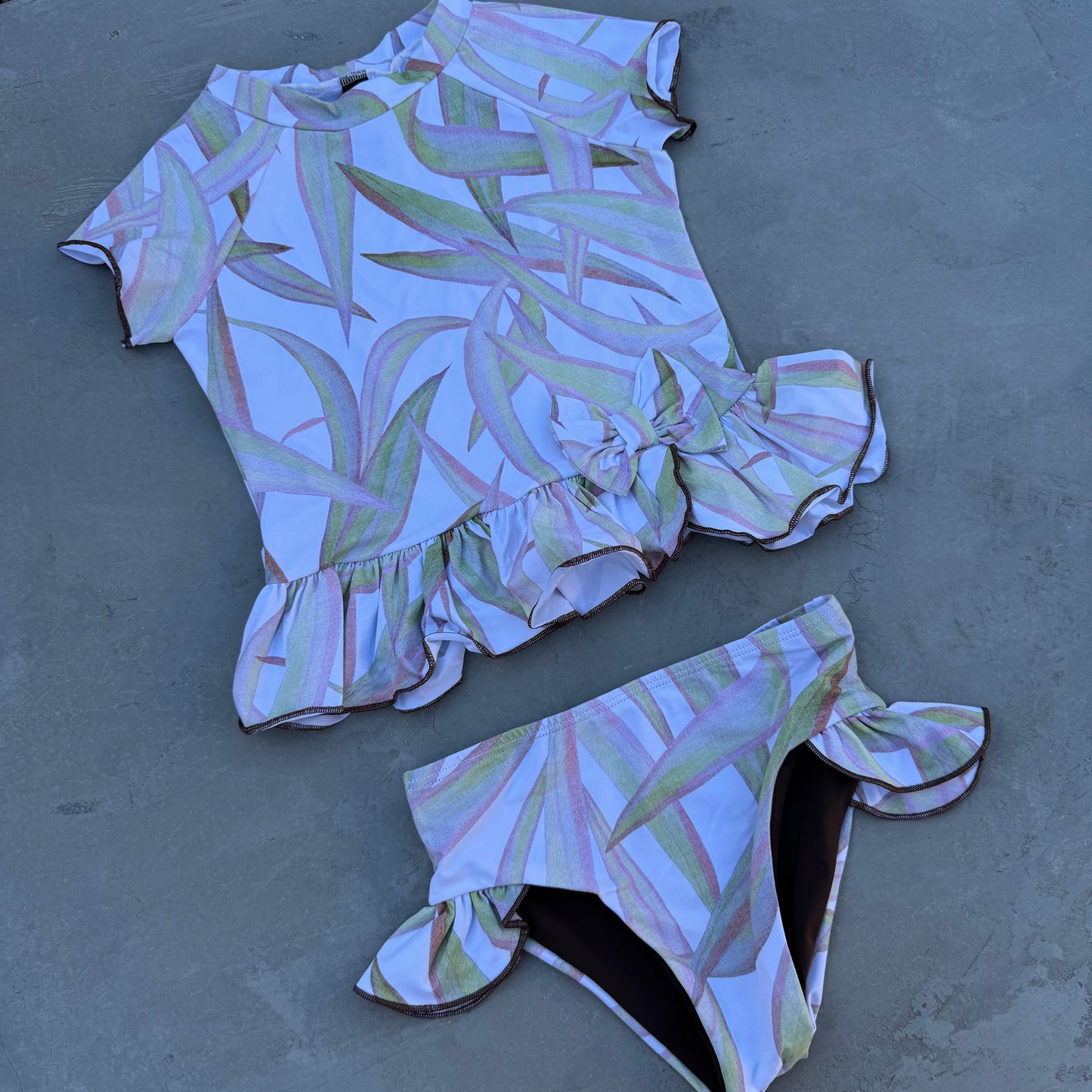 Canggu Dreams Little Girls Tank Bikini Set
