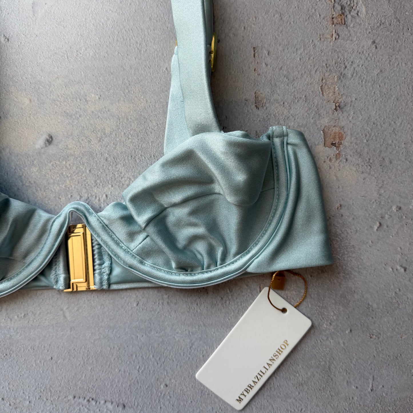 Moody Blue Maya Bikini Top