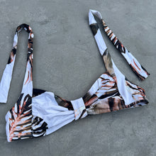 Load image into Gallery viewer, Caramel Blossom Leda Bikini Top