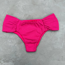 Load image into Gallery viewer, Seashore Textured Pink Riot Classy Cheeky Bikini Bottom