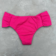 Load image into Gallery viewer, Seashore Textured Pink Riot Classy Cheeky Bikini Bottom