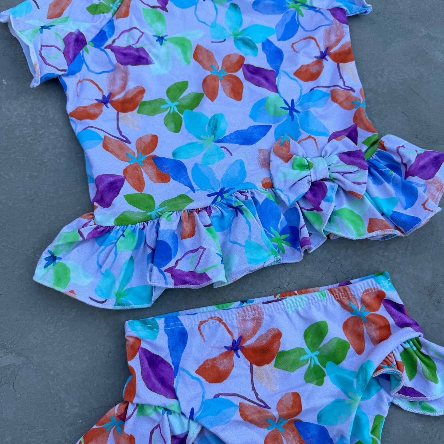 Spring Garden Little Girls Bikini Set