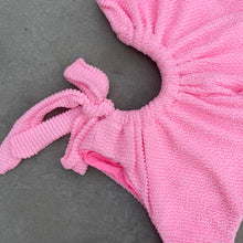 Load image into Gallery viewer, Pink Milk Shake Textured One Piece Swimwear
