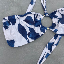 Load image into Gallery viewer, Sapphire Bloom Strapless Bikini Top