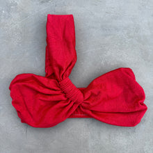 Load image into Gallery viewer, Fuego Del Mar Lux Textured Greek Bikini Top