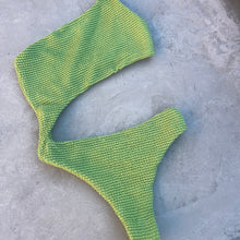 Load image into Gallery viewer, Matcha Green Textured Silvia One Piece Swimwear
