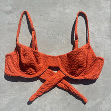 Load image into Gallery viewer, Sunkissed Amber Nathalia Bikini Top
