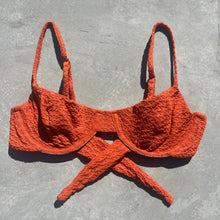 Load image into Gallery viewer, Sunkissed Amber Nathalia Bikini Top