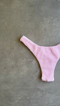 Load image into Gallery viewer, Rose Spritz Beehive Textured Bia Bikini Bottom